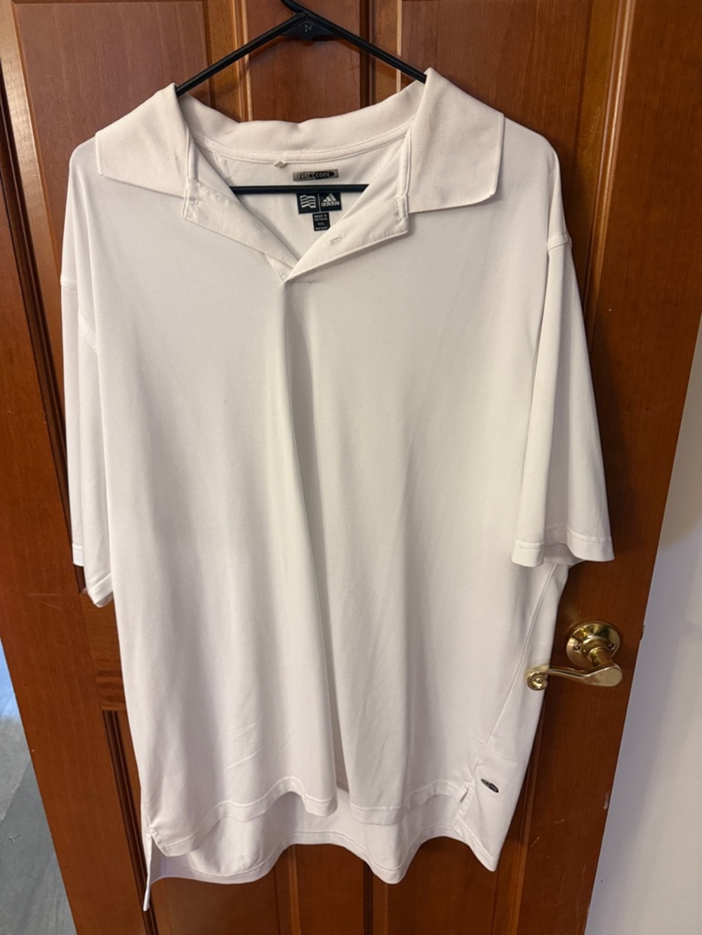 adidas Men's White Performance Polo Shirt